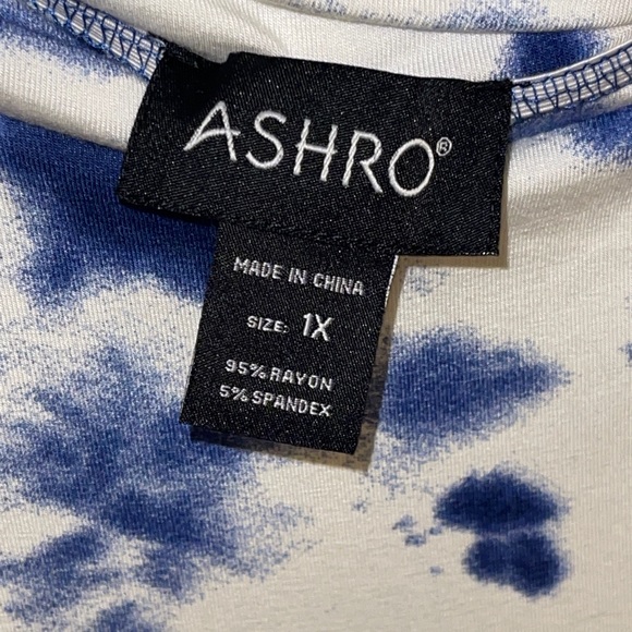 Ashro Brand womens maxi plus skirt Sz 1x - Picture 2 of 3